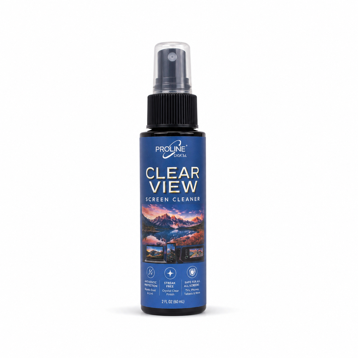 ProLine Digital Clear View Mini Screen Cleaner | 2 oz