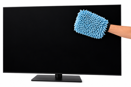 Professional Large TV's & Display Screens Cleaning Mitt