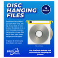 ProLine Digital Hanging Disc Storage Files | 10-Pack