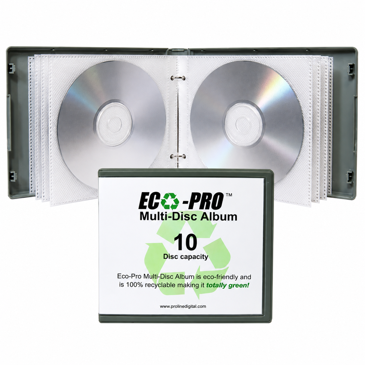 ProLine Digital ECO-PRO Multi-Disc Album | 10 Disc Capacity
