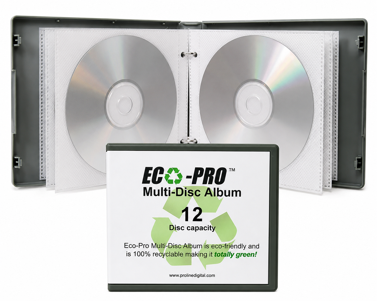 ProLine Digital ECO-PRO Multi-Disc Album | 12 Disc Capacity