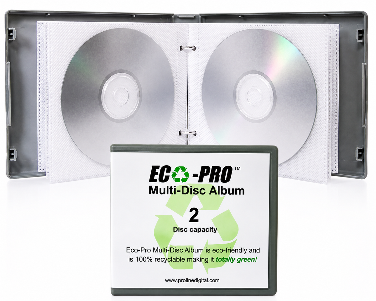 ProLine Digital ECO-PRO Multi-Disc Album | 2 Disc Capacity