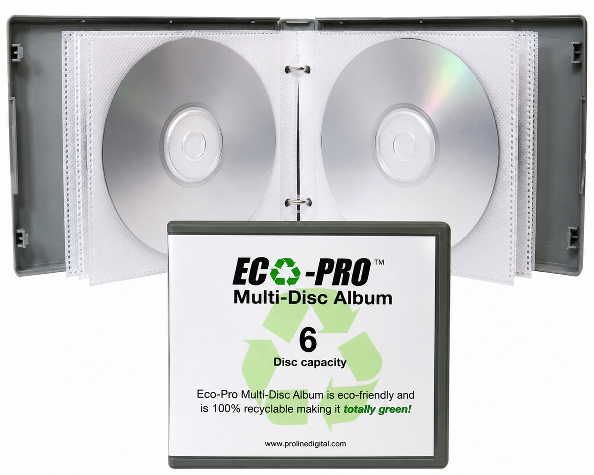 ProLine Digital ECO-PRO Multi-Disc Album | 6 Disc Capacity