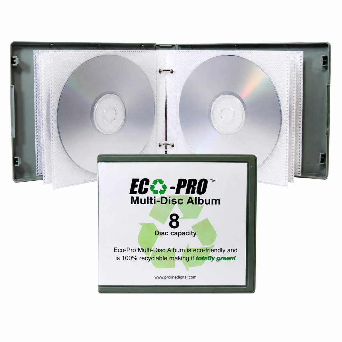 ProLine Digital ECO-PRO Multi-Disc Album | 8 Disc Capacity
