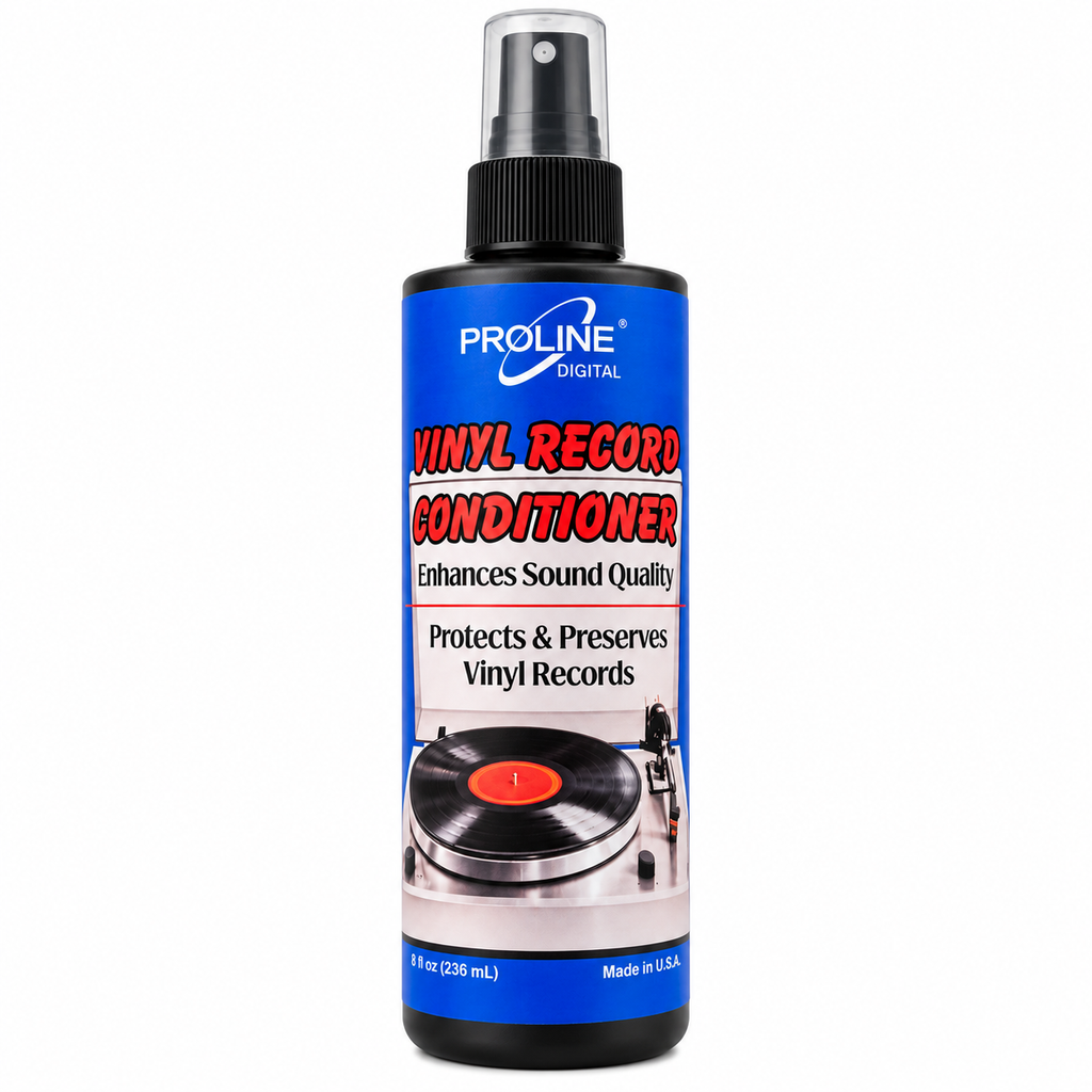 Vinyl Record Conditioner with Microfiber Application Pad | 8 oz